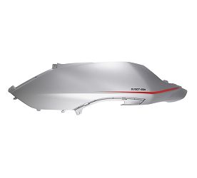 OSŁONA TYLNA LEWA SREBRNA MTX125