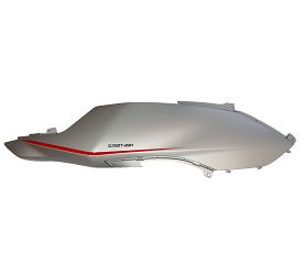 OSŁONA TYLNA LEWA SREBRNA MTX125