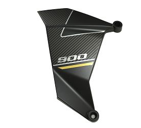OSŁONA CHŁODNICY LEWA CZARNA SRT900S SRT900SX
