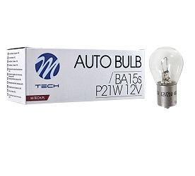ŻARÓWKA M-TECH P21W 1156 S25 12V 21W BA15S