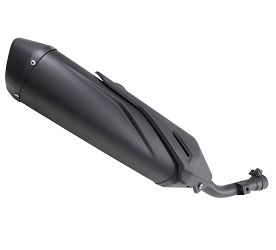 TŁUMIK KOŃCOWY KOMPLETNY T125 T125X