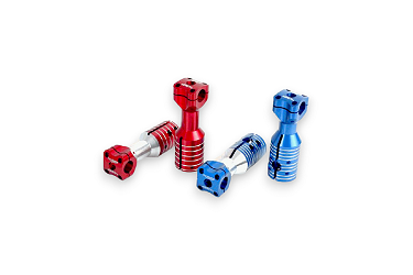 ADAPTER KIEROWNICY TOP RACING, AEROX/NITRO NIEBIESKI 