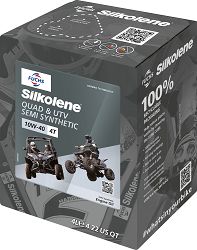 OLEJ SILNIKOWY FUCHS SILKOLENE QUAD & UTV 4T 10W40 4L