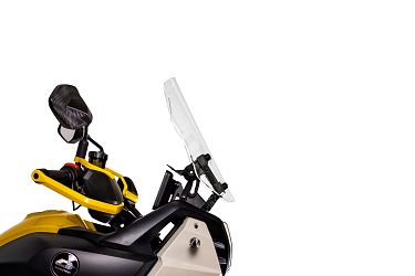 image 3 for SZYBA POWER FORCE QJMOTOR SVT650 40 CM PRZEZROCZYSTA 