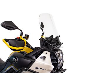 SZYBA POWER FORCE QJMOTOR SVT650 45 CM PRZEZROCZYSTA 