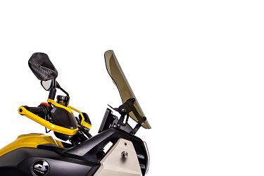 image 3 for SZYBA POWER FORCE QJMOTOR SVT650 40 CM LEKKO PRZYCIEMNIONA 