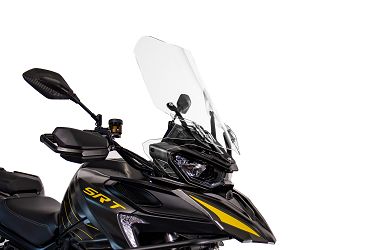 SZYBA POWER FORCE QJMOTOR SRT 800/900 53CM PRZEZROCZYSTA 