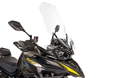 SZYBA POWER FORCE QJMOTOR SRT 800/900 63CM PRZEZROCZYSTA 