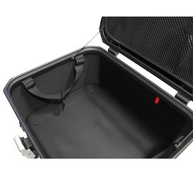 image 5 for KUFER CENTRALNY ALUMINIOWY COOCASE 45L SREBRNY Z MAPĄ PL + TORBĄ WEWNĘTRZNĄ 
