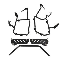 ZESTAW STELAŻY KUFER CENTRALNY + BOCZNE COOCASE BMW F750/F850GS 2021-2023 KUFRY BOCZNE ASYMETRYCZNE