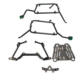 ZESTAW STELAŻY KUFER CENTRALNY + BOCZNE COOCASE BMW F800GS/F850GS 2010-2021 KUFRY BOCZNE SYMETRYCZNE