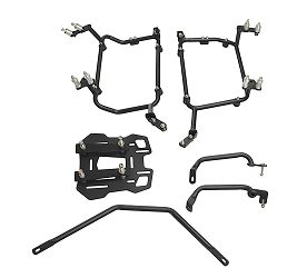ZESTAW STELAŻY KUFER CENTRALNY + BOCZNE COOCASE SUZUKI V-STROM 1050/1050 XT 2020-2021 PRAWY KUFER ASYMETRYCZNY
