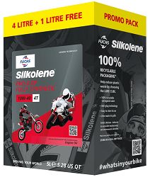 OLEJ SILNIKOWY FUCHS SILKOLENE PRO 4T 10W40 - XP 4L + 1L GRATIS