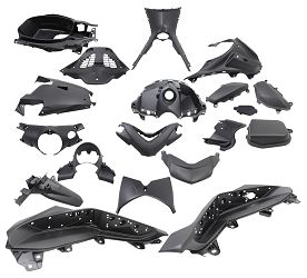 KOMPLET OSŁON PLASTIKOWYCH POWER FORCE YAMAHA N-MAX 125 15-20