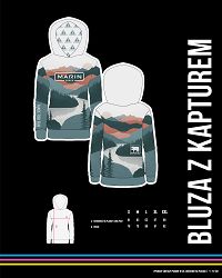 image 3 for BLUZA SPORTOWA Z KAPTUREM MARIN BIKES L