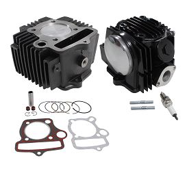 CYLINDER ŻELIWNY Z GŁOWICĄ POWER FORCE 154FMI 125CCM 52MM