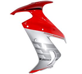 OSŁONA BOCZNA LEWA CZERWONA RG Z NAKLEJKĄ SRK800RR-LI