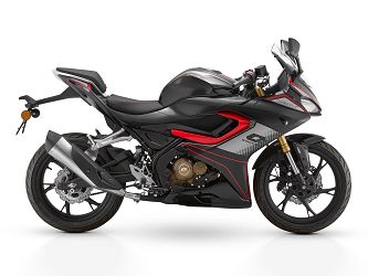 MOTOCYKL QJMOTOR SRK125R CZARNY/CZERWONY 2026