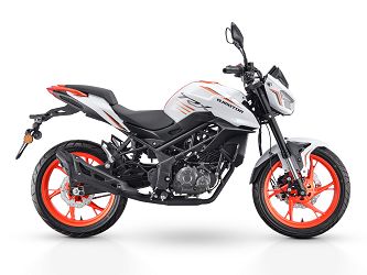 image 1 for MOTOCYKL QJMOTOR TRX 125 CBS BIAŁY 2026 