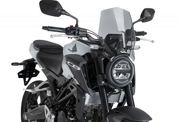 SZYBA OWIEWKA PUIG DO HONDA CB125R / CB300R 24-25 LEKKO PRZYCIEMNIONA
