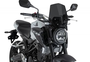 SZYBA OWIEWKA PUIG DO HONDA CB125R / CB300R 24-25 MOCNO PRZYCIEMNIONA