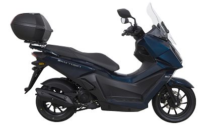 MOTOROWER KYMCO SKYTOWN 50 Z KUFREM I SZYBĄ NIEBIESKI 2026