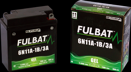 image 2 for AKUMULATOR ŻELOWY BEZOBSŁUGOWY FULBAT 6N11A-1B/3A 