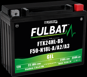 AKUMULATOR ŻELOWY BEZOBSŁUGOWY FULBAT FTX24HL-BS/F50-N18L-A/A2/A3
