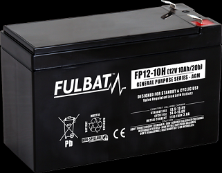 AKUMULATOR AGM BEZOBSŁUGOWY FULBAT FP12-10H