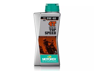 OLEJ SILNIKOWY MOTOREX TOP SPEED 4T 5W/40 SYNTETYCZNY 1L