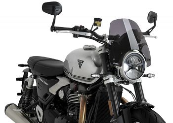 SZYBA OWIEWKA PUIG DO TRIUMPH SPEED TWIN 900 / 1200 25 (SPORT) MOCNO PRZYCIEMNIONA