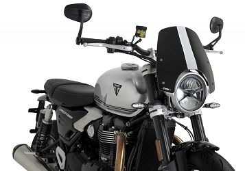 SZYBA OWIEWKA PUIG DO TRIUMPH SPEED TWIN 900 / 1200 25 (SPORT) CZARNA