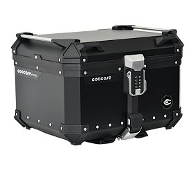 KUFER CENTRALNY ALUMINIOWY COOCASE 55L KEYLESS CZARNY