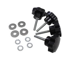 ZACZEPY MONTAŻOWE KUFRA ATV QUAD ZESTAW 4SZT. A07 LONCIN BASHAN