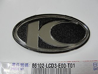 NAKLEJKA  K-LOGO 38MM *N.DINK 86102-LCD3-E00-T01