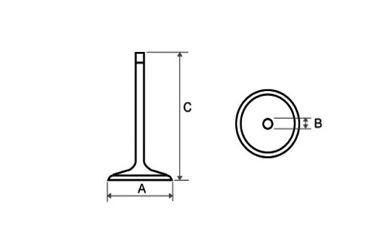 image 2 for ZAWÓR WYDECHOWY KYMCO 125/200 CCM DINK 125/150/200 SPACER 125  GRAND DINK 125 