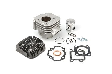 CYLINDER NICASILOWY  Z GŁOWICĄ AIRSAL T6  MINARELLI VERTICAL APRILIA SR MBK BOOSTER YAMAHA BWS 47,6MM 2T