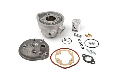 CYLINDER NICASILOWY Z GŁOWICĄ AIRSAL MINARELLI HORIZONTAL APRILIA GULIVER BENELLI 491 YAMAHA AEROX 47,6MM 2T