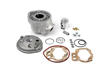CYLINDER NICASILOWY Z GŁOWICĄ AIRSAL MINARELLI AM6 APRILIA RS RX MBK X-POWER RIEJU MRX PEUGEOT TRAIL XP YAMAHA DT TZR 48MM 2T