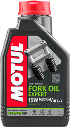 OLEJ DO AMORTYZATORÓW MOTUL FORK OIL EXPERT 15W MEDIUM/HEAVY PÓŁSYNTETYCZNY 1L