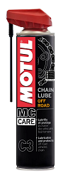 SMAR DO ŁAŃCUCHA MOTUL CHAIN LUBE OFF ROAD C3 400ML