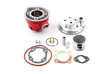CYLINDER NICASILOWY Z GŁOWICĄ AIRSAL RACING EXTREME MINARELLI HORIZONTAL APRILIA GULIVER SR BENELLI 491 MBK NITRO YAMAHA AEROX JOG RR 50MM 2T