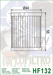 image 2 for FILTR OLEJU HIFLO HF132 ARCTIC CAT, KAWASAKI, SUZUKI DR 125/ AN250, 400, YAMAHA