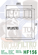 image 2 for FILTR OLEJU HIFLO HF156 KTM LC 4 
