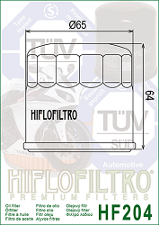 image 2 for FILTR OLEJU HIFLO HF204 HF 204 HONDA/ KAWASAKI/ YAMAHA