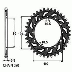 ZEBATKA NAPEDZANA STALOWA SUNSTAR SUNR1-3356-42