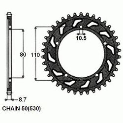 ZEBATKA NAPEDZANA STALOWA SUNSTAR SUNR1-5326-43
