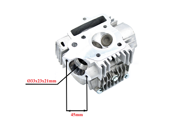 image 1 for GŁOWICA CYLINDRA CHIŃSKIE ATV 110 CCM 4T 52MM Z WAŁKIEM ROZRZĄD POWER FORCE 