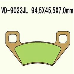 image 1 for KLOCKI HAMULCOWE VESRAH SINTERED METAL VD-9023JL