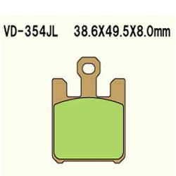 KLOCKI HAMULCOWE VESRAH SINTERED METAL VD-354SRJL